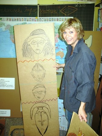 kunstprojektwoche 2009 masken becker 4